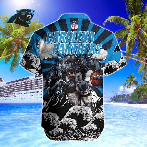 Carolina Panthers NFL Printed Hawaiian Shirt Custom Gift