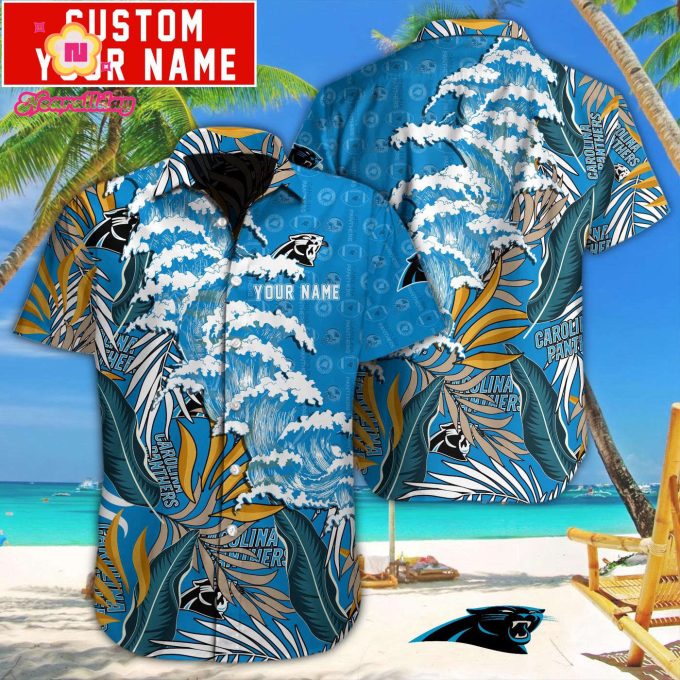 Carolina Panthers NFL Printed Hawaiian Shirt Gift