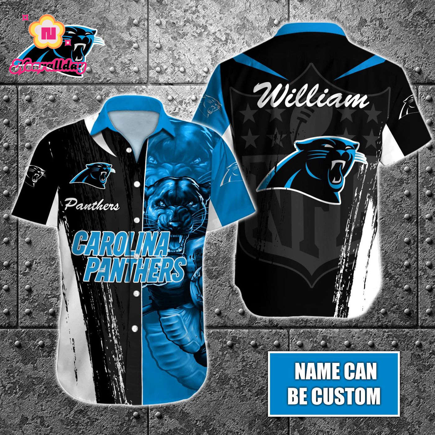 Carolina Panthers NFLHawaiian shirt Custom Gift Carolina Panthers NFLHawaiian shirt Custom Gift