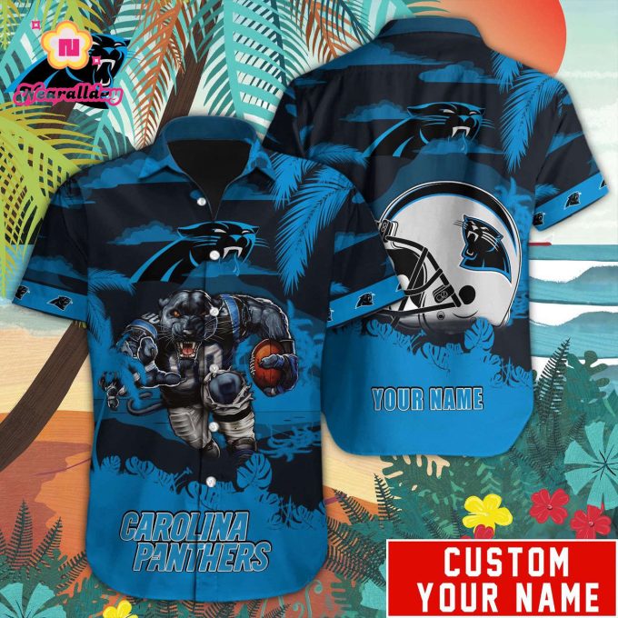 Carolina Panthers NFLHawaiian shirt Custom Gift