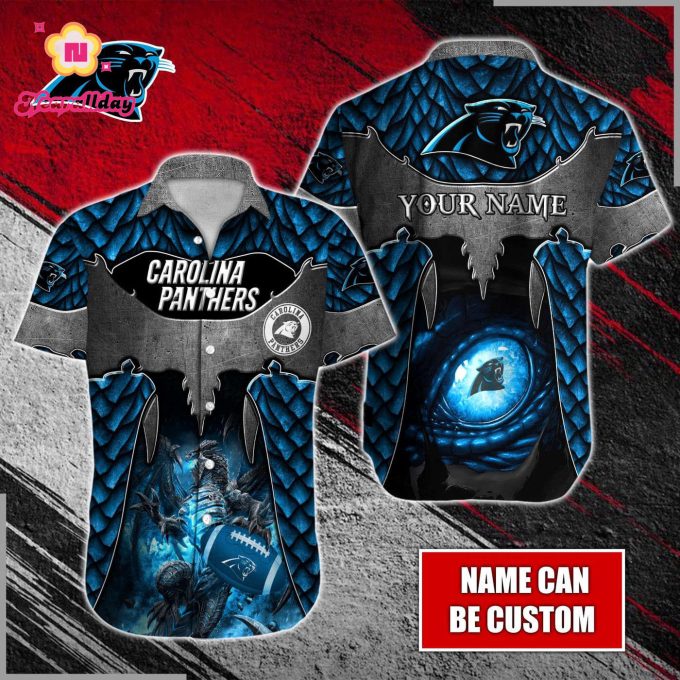 Carolina Panthers NFLHawaiian shirt Custom Gift