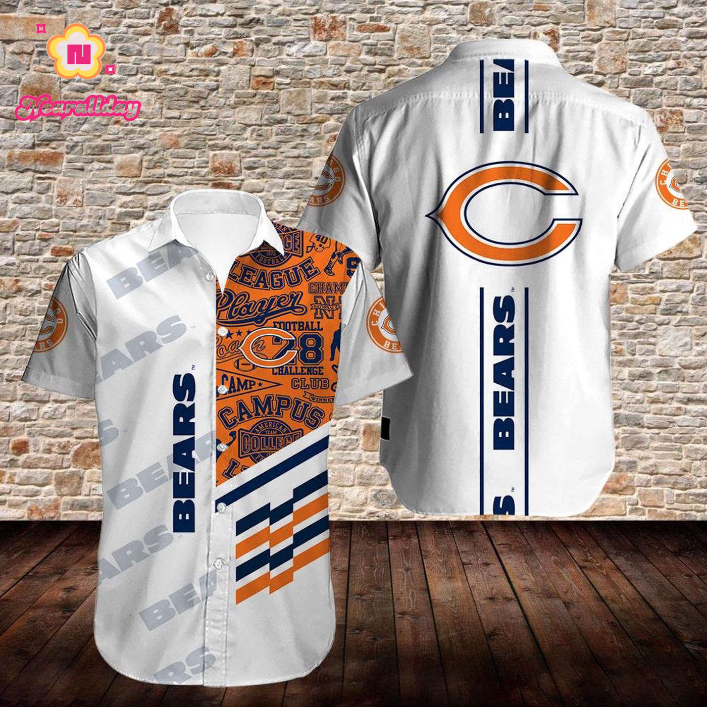 Chicago Bears Gift Hawaiian Shirt N06 Chicago Bears Gift Hawaiian Shirt N06