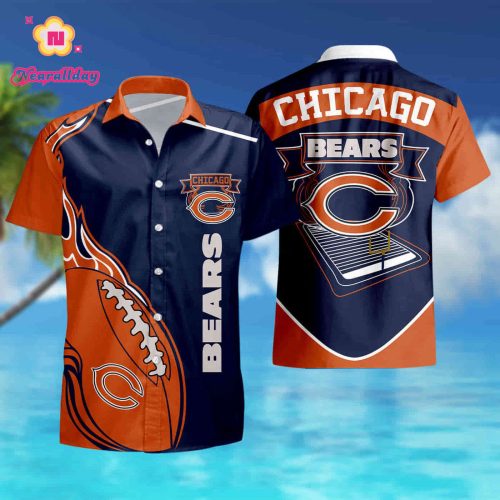 Chicago Bears Hawaiian Shirt N05 summer shirt