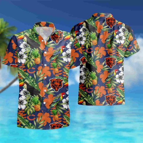 Chicago Bears Nfl Hawaiian Shirt summer shirt