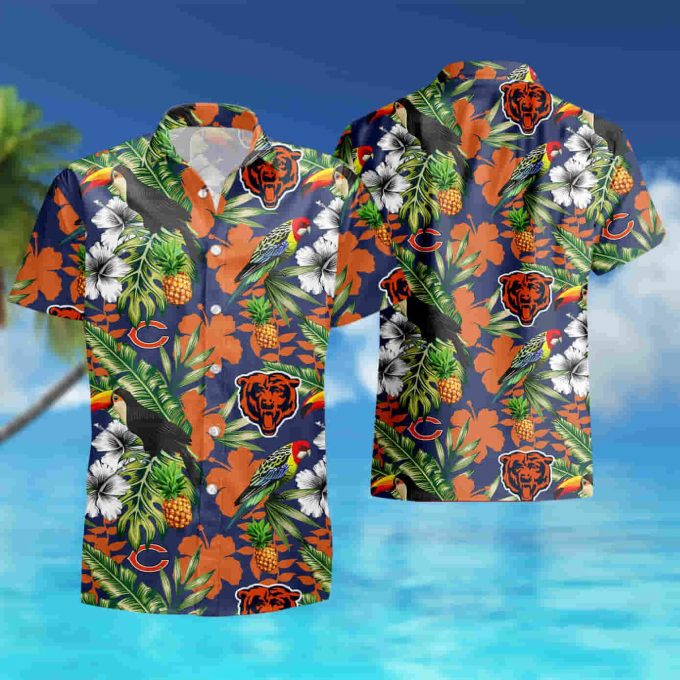 Chicago Bears Nfl Hawaiian Shirt summer shirt