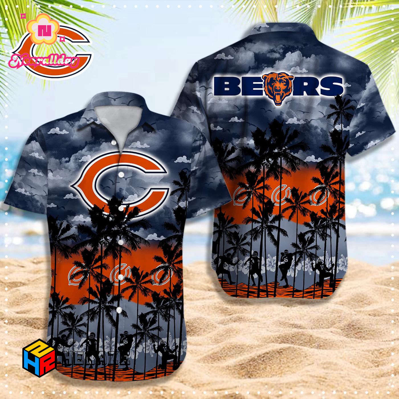 Chicago Bears Nfl Hawaiian Shirt Chicago Bears Nfl Hawaiian Shirt