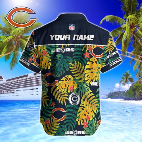 Chicago Bears NFL Printed Hawaiian Shirt Custom Gift