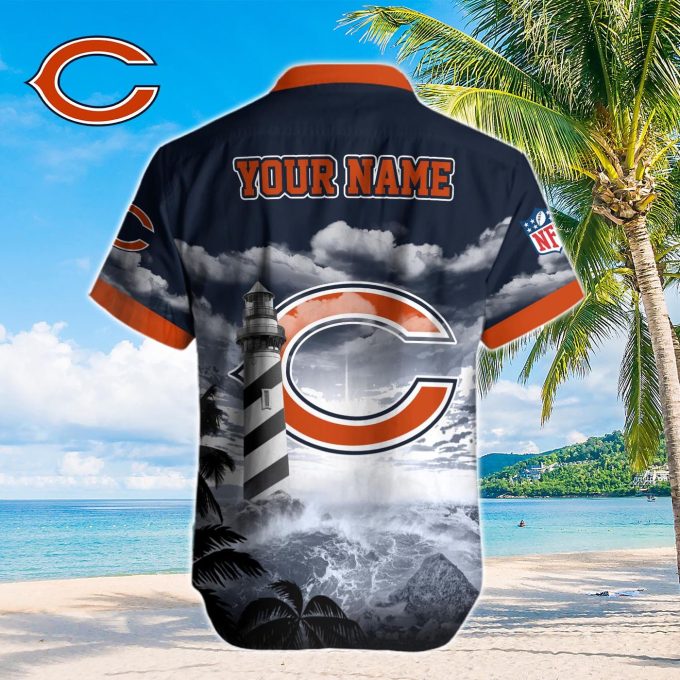 Chicago Bears NFL Printed Hawaiian Shirt Custom Gift