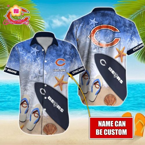 Chicago Bears NFL Printed Hawaiian Shirt Custom Gift