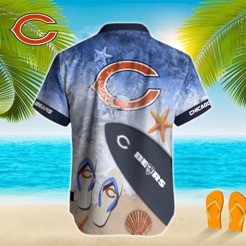 Chicago Bears NFL Printed Hawaiian Shirt Custom Gift