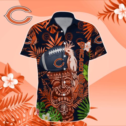 Chicago Bears NFL Printed Hawaiian Shirt Custom Gift
