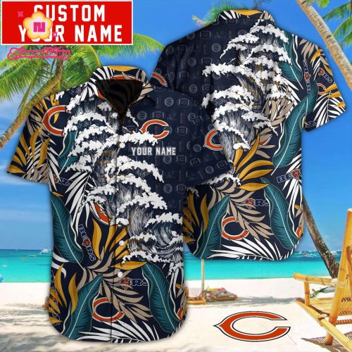 Chicago Bears NFL Printed Hawaiian Shirt Gift