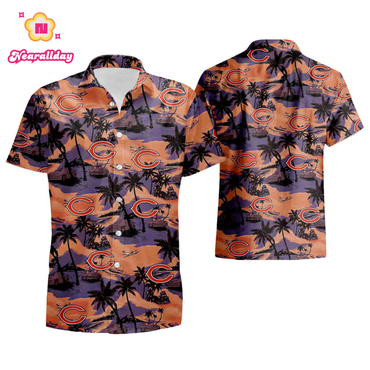 Chicago Bears Nfl Tommy Bahama Hawaiian Shirt 2023 summer shirt Chicago Bears Nfl Tommy Bahama Hawaiian Shirt 2023 summer shirt