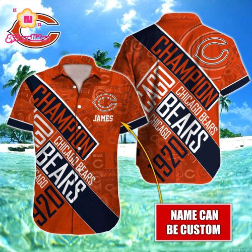Chicago Bears NFLHawaiian shirt Custom Gift