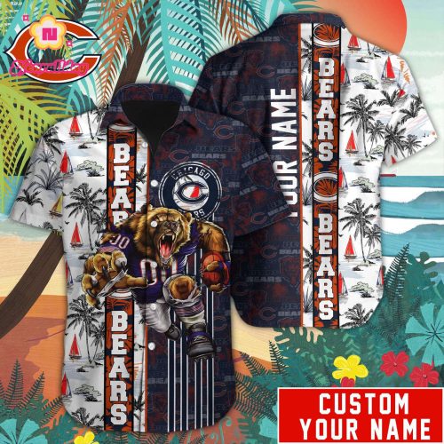 Chicago Bears NFLHawaiian shirt Custom Gift