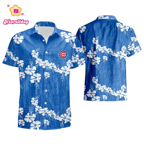 Chicago Cubs 50th State Hawaiian Shirt – Stylish Summer Attire for Fans