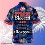 Chicago Cubs MLB Summer Beach Hawaiian Shirt – Stress-Free and Obsessed Fan Essential