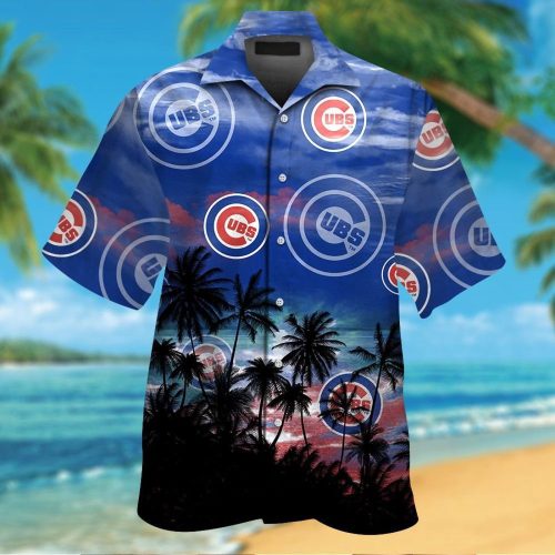 Chicago Cubs Tropical Hawaiian Shirt Set for Men Women Kids – MTE03