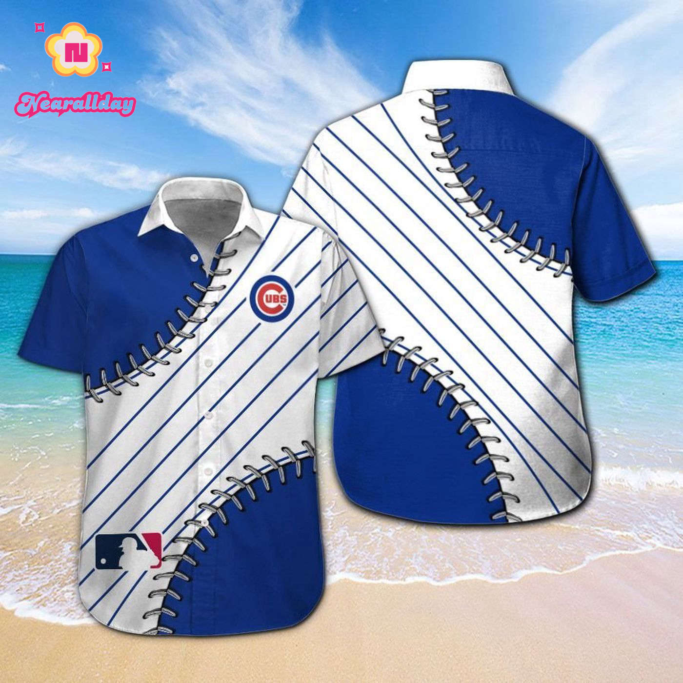 Chicago Cubs Tropical Aloha Hawaiian Shirt Set for Men Women Kids – Short Sleeve Button Up – MTE05 Chicago Cubs Tropical Aloha Hawaiian Shirt Set for Men Women Kids – Short Sleeve Button Up – MTE05