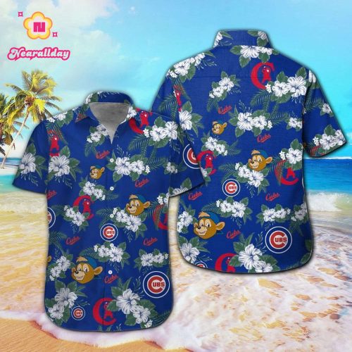 Chicago Cubs Hawaiian Shirt Set for Men Women Kids – MTE07