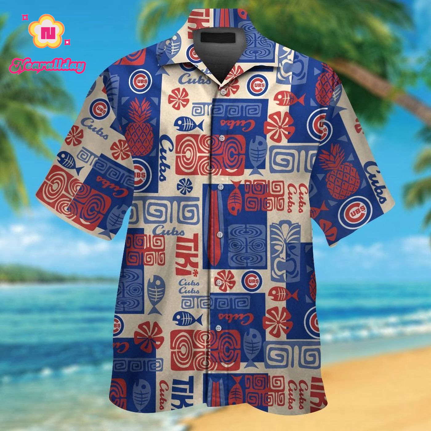 Chicago Cubs Tropical Aloha Hawaiian Shirt Set for Men Women Kids – MTE08 Chicago Cubs Tropical Aloha Hawaiian Shirt Set for Men Women Kids – MTE08