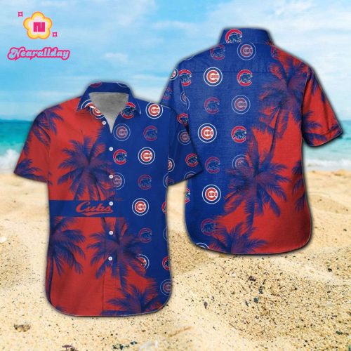 Chicago Cubs Tropical Aloha Hawaiian Shirt Set for Men Women Kids – MTE09