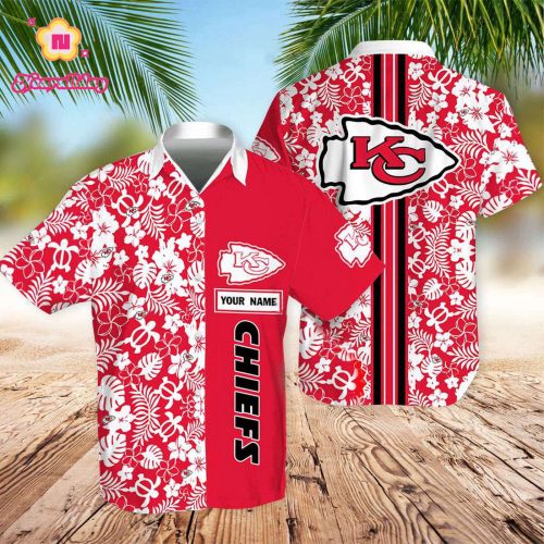 Chiefs Hawaiian Shirt Kansas City Chiefs Tropical Summer Custom Hawaiian Shirts
