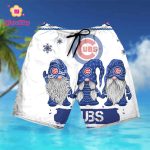 Chicago Cubs Christmas Gnomes Ugly Sweatshirt & 3D Hawaiian Shirt – Festive Summer Attire