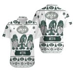 Christmas Gnomes New York Jets Ugly Sweatshirt Christmas Allover Print Hawaiian Shirt