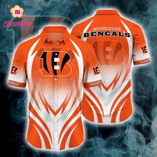 Cincinnati Bengals Button Down Shirt 3D Print GiftFS