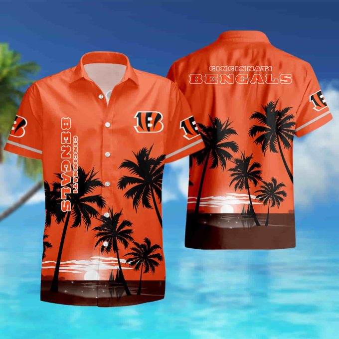 Cincinnati Bengals Coconut Night moon Hawaiian Shirt summer shirt