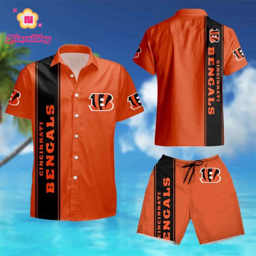 Cincinnati Bengals Football Aop Up Hawaiian Shirt summer shirt