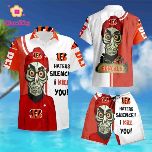 Cincinnati Bengals Haters I Kill You Hawaiian Shirt summer shirt