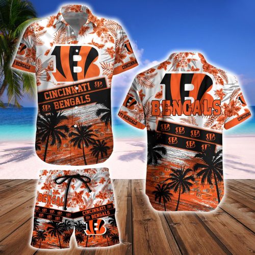 Cincinnati Bengals Hawaiian Shirt And Beach Short – Gift for Men Women