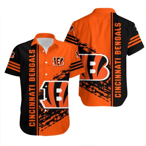 Cincinnati Bengals Hawaiian Shirt Quarter Style – NFL