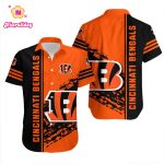 Cincinnati Bengals Hawaiian Shirt Quarter Style – NFL