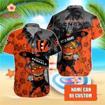 Cincinnati Bengals NFL Printed Hawaiian Shirt Custom Gift