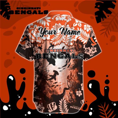 Cincinnati Bengals NFL Printed Hawaiian Shirt Custom Gift