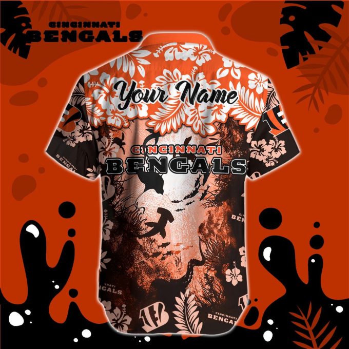 Cincinnati Bengals NFL Printed Hawaiian Shirt Custom Gift