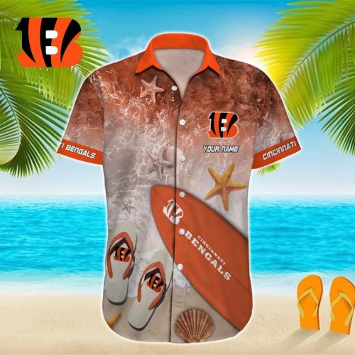 Cincinnati Bengals NFL Printed Hawaiian Shirt Custom Gift