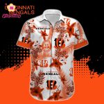 Cincinnati Bengals NFL Printed Hawaiian Shirt Custom Gift