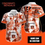 Cincinnati Bengals NFL Printed Hawaiian Shirt Custom Gift