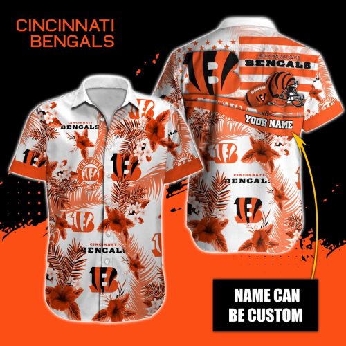 Cincinnati Bengals NFL Printed Hawaiian Shirt Custom Gift
