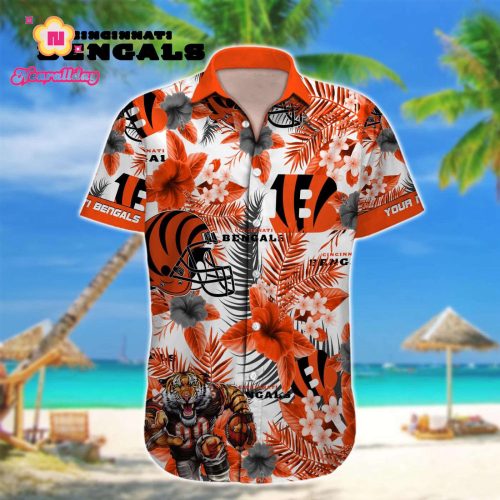 Cincinnati Bengals NFL Printed Hawaiian Shirt Custom Gift