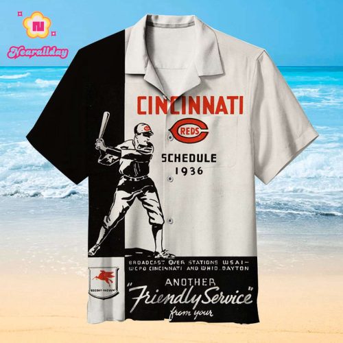 Cincinnati Reds Hawaiian Shirt: Official MLB Merchandise for Fans