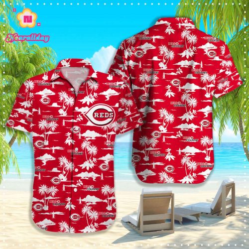 Cincinnati Reds MLB Hawaiian Shirt – Officially Licensed Team Merchandise