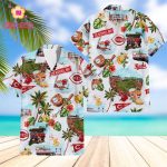 Cincinnati Reds Hawaiian Shirt: Scenic Design for Baseball Fans Cincinnati Reds Hawaiian Shirt: Scenic Design for Baseball Fans