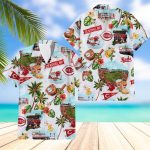 Cincinnati Reds Hawaiian Shirt: Scenic Design for Baseball Fans Cincinnati Reds Hawaiian Shirt: Scenic Design for Baseball Fans
