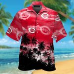Cincinnati Reds Tropical Aloha Hawaiian Shirt Set – Men Women Kids – MTE04 Cincinnati Reds Tropical Aloha Hawaiian Shirt Set – Men Women Kids – MTE04