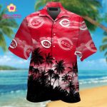 Cincinnati Reds Tropical Aloha Hawaiian Shirt Set – Men Women Kids – MTE04 Cincinnati Reds Tropical Aloha Hawaiian Shirt Set – Men Women Kids – MTE04